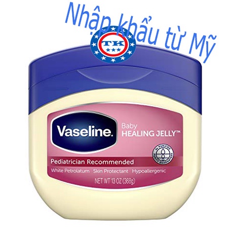 SÁP DƯỠNG VASELINE BABY HEALING JELLY  368g - Mỹ