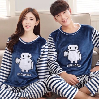 Đồ ngủ đôi Big Hero 4 mẫu như ảnh, có bán lẻ