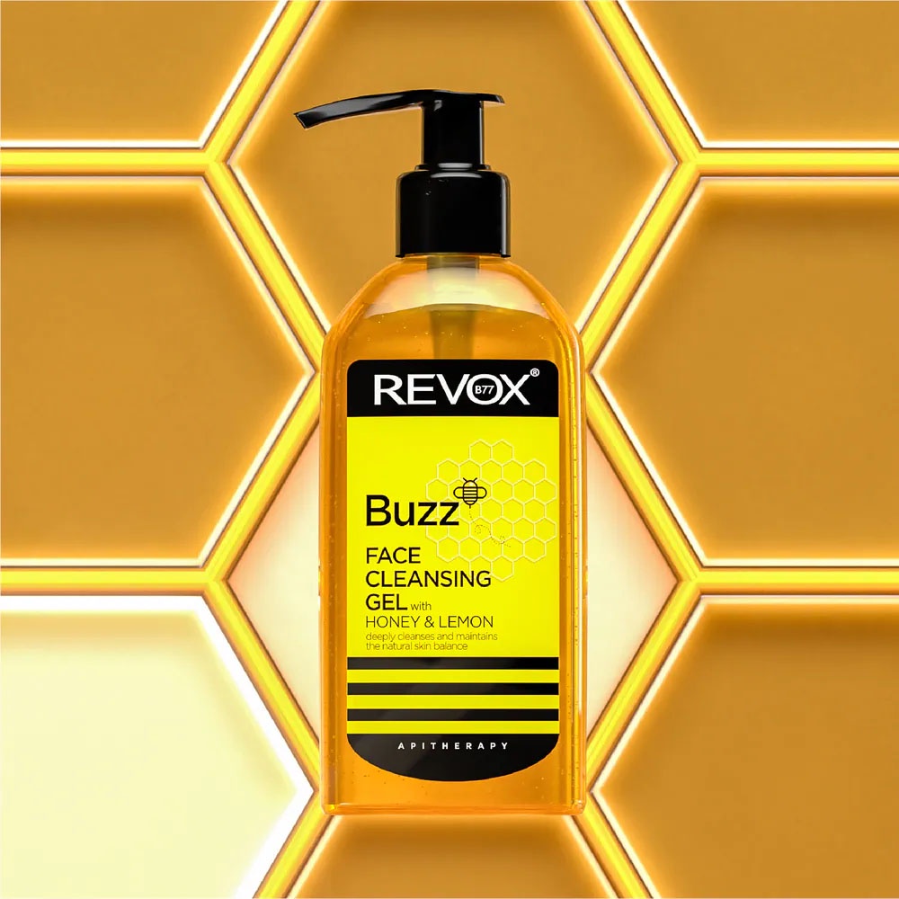 Gel Rửa Mặt Revox B77 Buzz Chiết Xuất Mật Ong Và Chanh 180ml