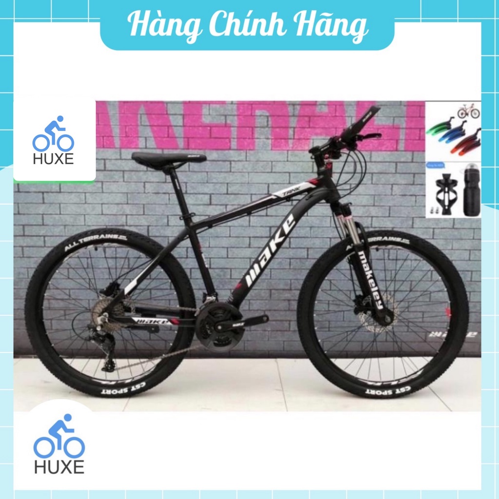 Xe đạp thể thao Make Tank .Tặng kèm chắn bùn và bộ bình nước