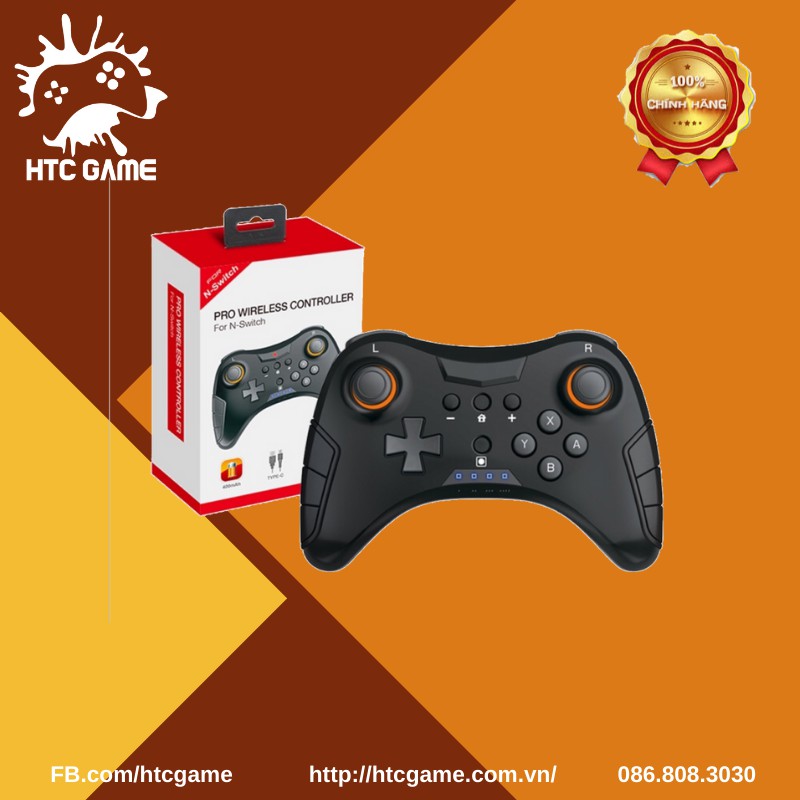 Tay cầm không dây IINE pro wireless bluetooth cho NINTENDO SWITCH