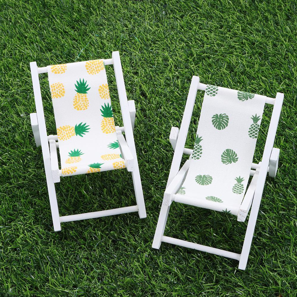 LAYOR1 Mô Hình Ghế Bãi Biển Mini Tỉ Lệ 1: 12 Trang Trí Nhà Búp Bê