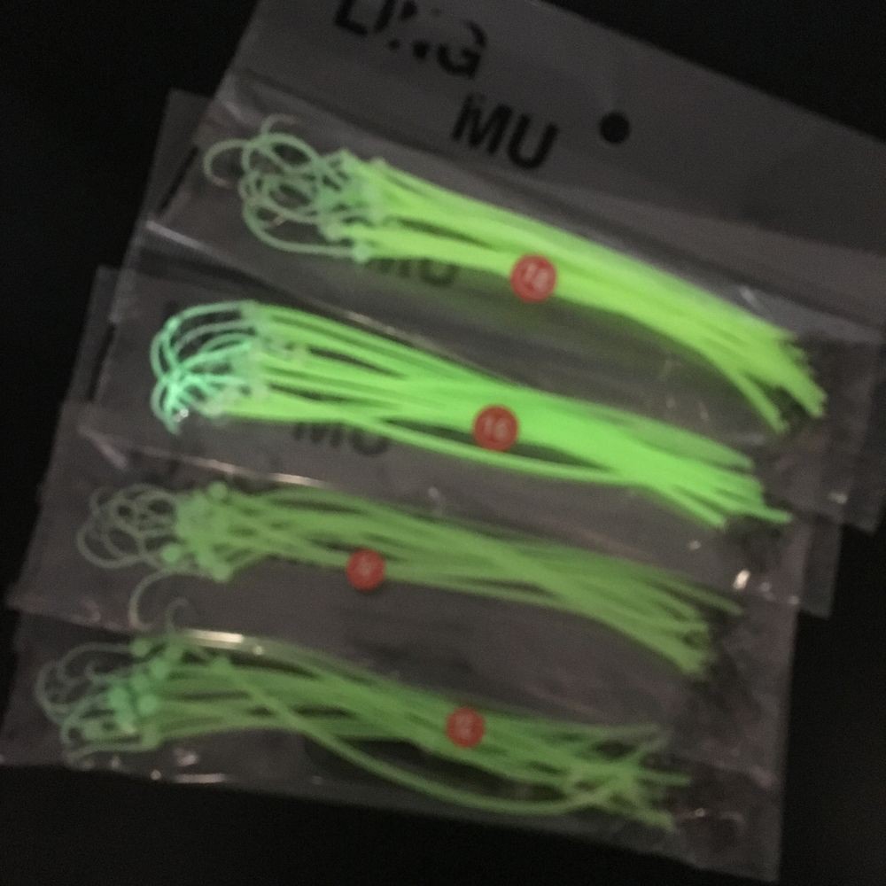 Bộ 10 Móc Câu Cá Phát Quang # 12-18# Nhân Vật Pesca 16cm 16cm Chất Lượng Cao