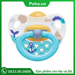 Bộ 2 ti giả NUK cao su Classic chọn size theo tuổi