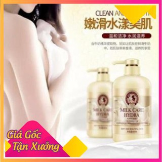Sữa tắm bò, chăm sóc cơ thể