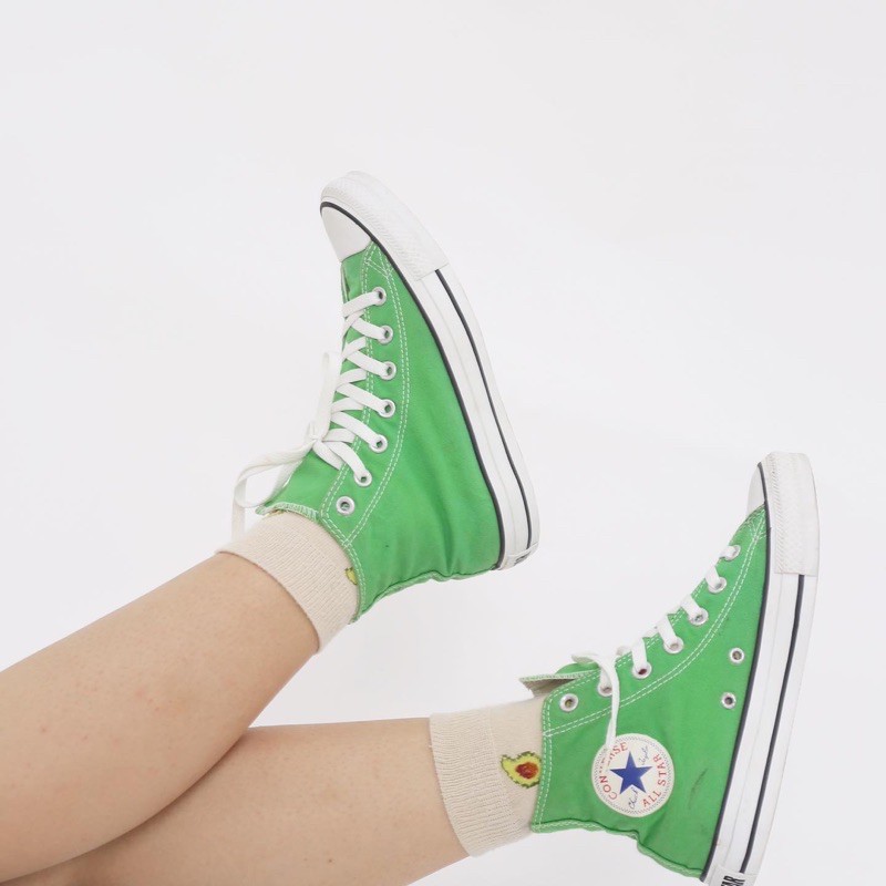 Giày Converse Xanh Lá Cây Hi Real2hand