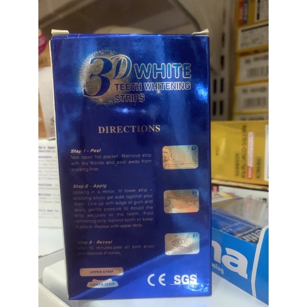 Miếng dán trắng răng 3D WHITE - Giá Cực Tốt - Hàng Nhật nội địa