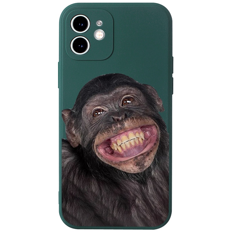 Ốp lưng GUMAN cạnh vuông dễ thương đẹp ngộ nghĩnh kute cho iPhone 14 13 12 11 Pro Max SE 2020 X XR XS ip 8 7 6 6S Plus B41