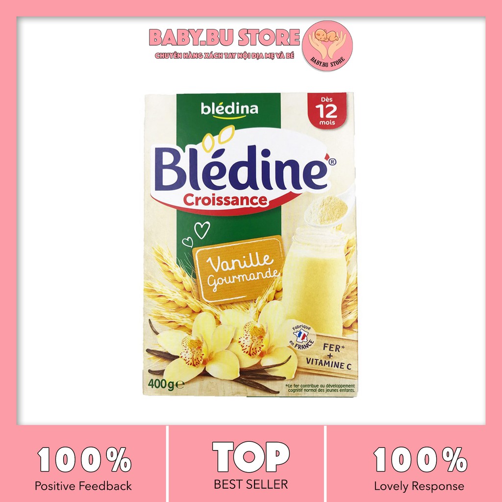 Bột pha sữa Bledina Pháp cho bé từ 12 tháng hộp 400gr [HSD năm 2020]