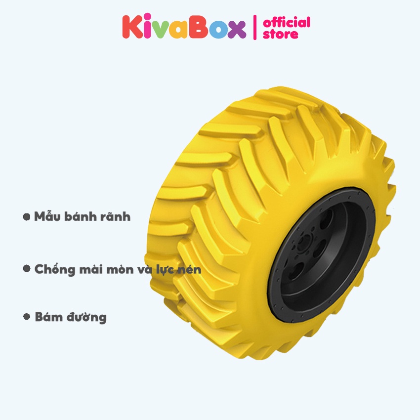 Xe địa hình nhào lộn KivaBox , nhựa ABS siêu bền, đầu xoay vòng vui nhộn