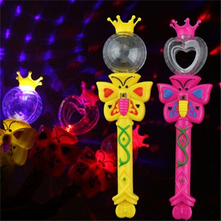 Magic Lighting Stick Toys Flashing Glowing Light Up Wands Luminous Gift Toys