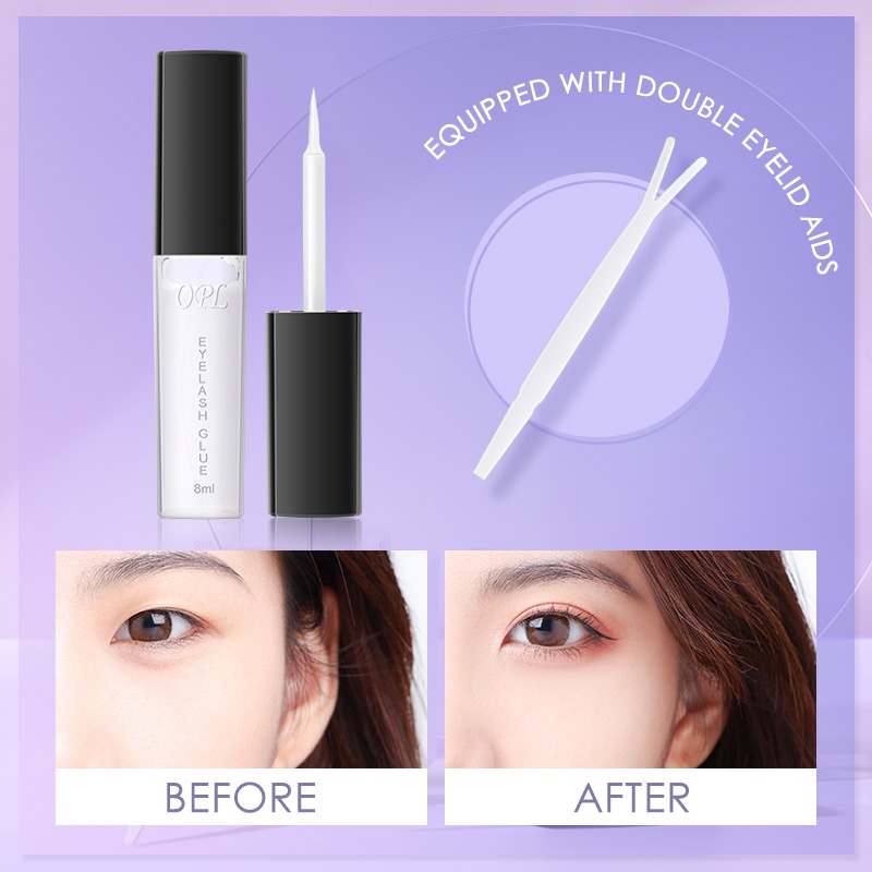 [Hàng mới về] Keo dán tạo mắt hai mí tự nhiên và không bị nhòe an toàn tiện dụng