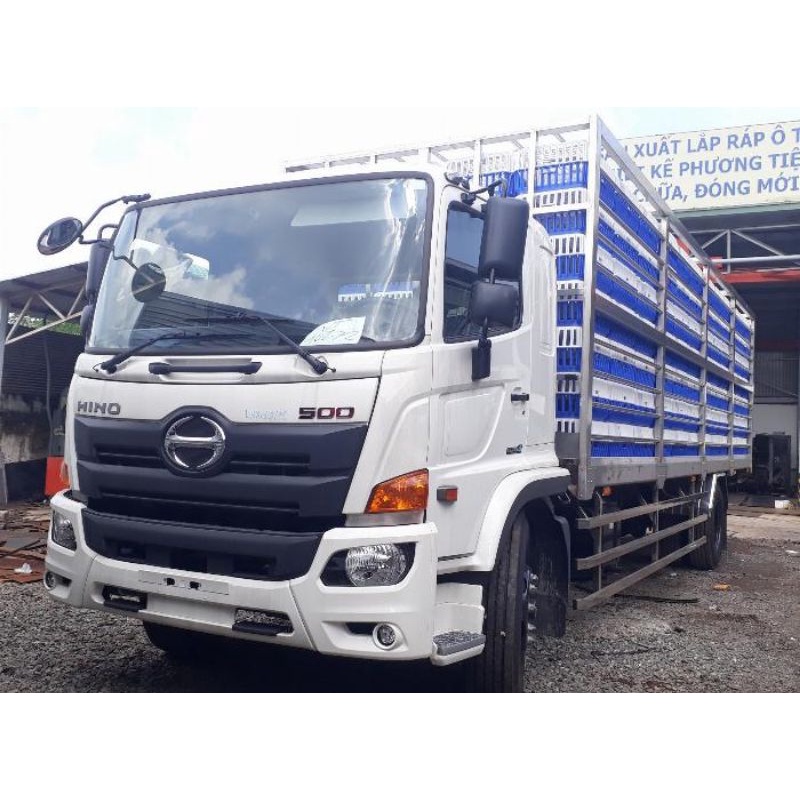 Bộ Ốp đèn xi nhan trước xe HINO 500 mạ xi.