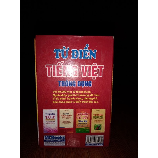 Từ điển Tiếng Việt thông dụng MCBooks
