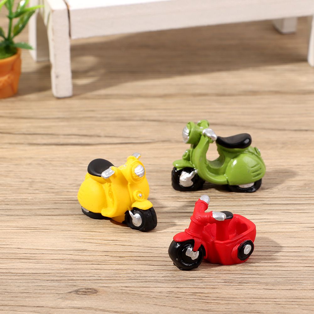 Mô hình xe moto đồ chơi thu nhỏ với tỉ lệ 1/12 vui nhộn dùng trang trí nhà búp bê