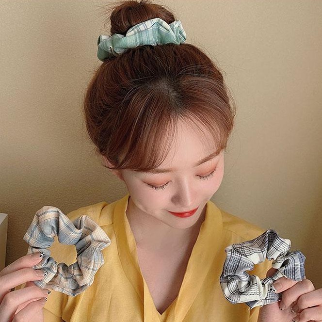 Dây Buộc Tóc Họa Tiết Hoa Thời Trang Nữ Tính