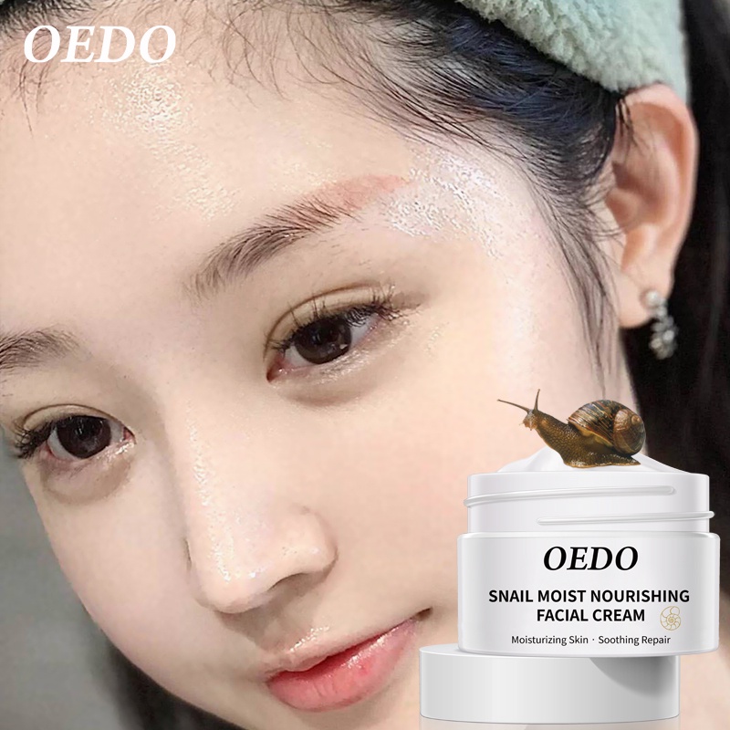 Kem dưỡng tinh chất ốc sên đàn hồi chăm sóc da OEDO cung cấp nước cho da căng mịn ẩm mượt Da săn chắc Chống lão hóa làm trắng da hiệu quả trẻ hoá da Skin Conditioning 40g