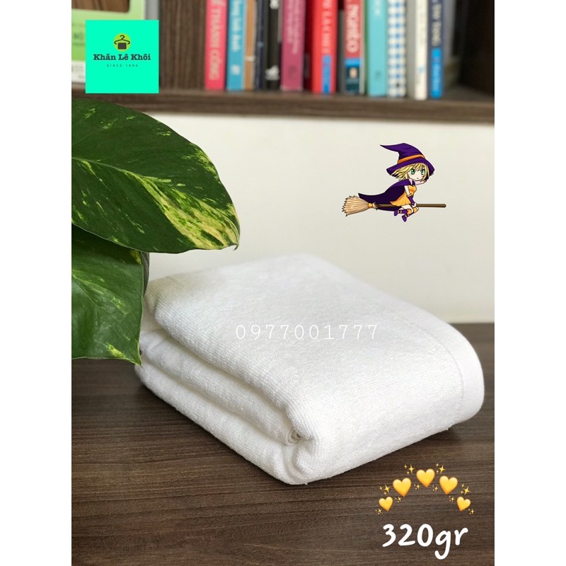 [Giá Sỉ=Lẻ] Khăn tắm Khách sạn size lớn 100% cotton 320gr-500gr, Sợi Se