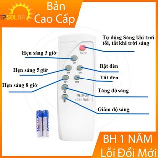 Đèn bulb led năng lượng mặt trời 90w solar light pin 8000 mah sạc được điện thoại
