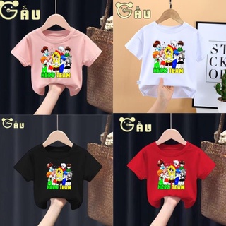 HOT Áo Hero Team đủ màu kèm quà tặng dễ thương hình shop mẹ gấu
