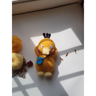 [Thú len Handmade] Vịt vàng Psyduck cao cấp bằng len