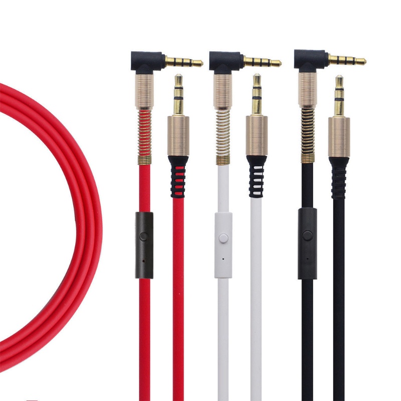 Cáp ChuyểN ĐổI Âm Thanh 3.5mm 90 Độ Cho Xe Ô Tô° Dây Cáp Aux Góc Vuông Chuyên Dụng