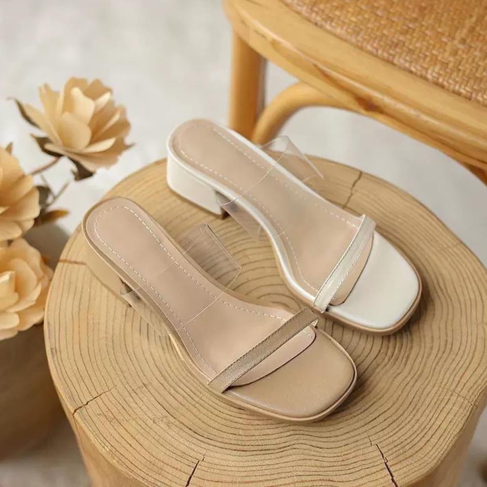 Dép quai trong dây da 5cm hàng Quảng Châu