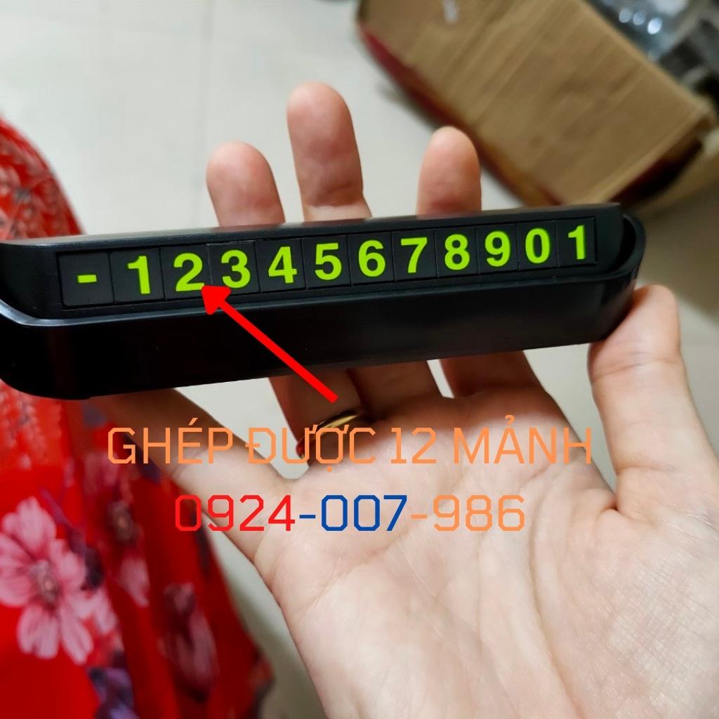 Bảng số điện thoại để taplo dính số bằng nam châm loại nhựa dày dặn