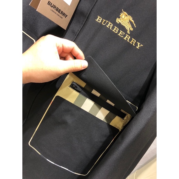 Áo khoác mùa đông cho nam siêu ấm thương hiệu Burberry BBR cao cấp