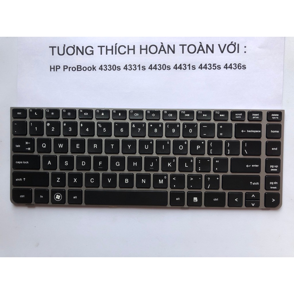 Bàn Phím Laptop HP Probook 4330S 4331S 4430S 4435S 4436S Hàng Mới 100% Bảo Hành 12 Tháng Toàn Quốc