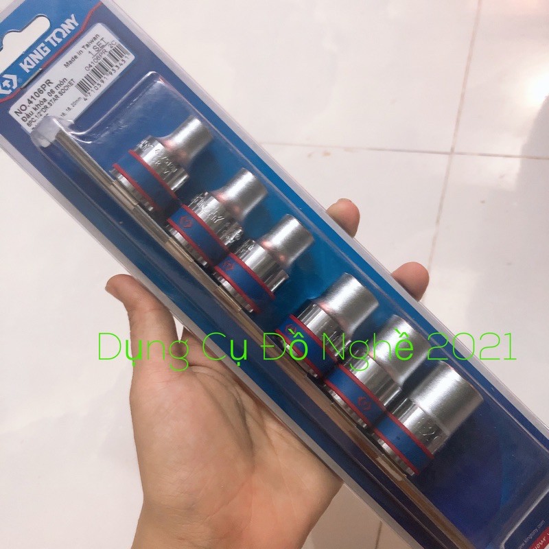 Bộ Tuýp E Kingtony 3106pr Và 4106pr