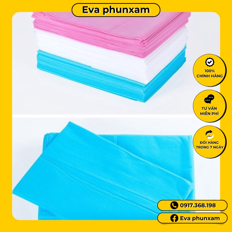 Tấm lót trải giường phun xăm, spa (loại dày, lỗ thoáng thông hơi)