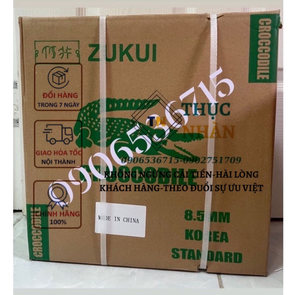 Dây phun thuốc,xịt rửa xe áp lực cao 8.5MM dài 50M hiệu cá sấu kèm đầu cos