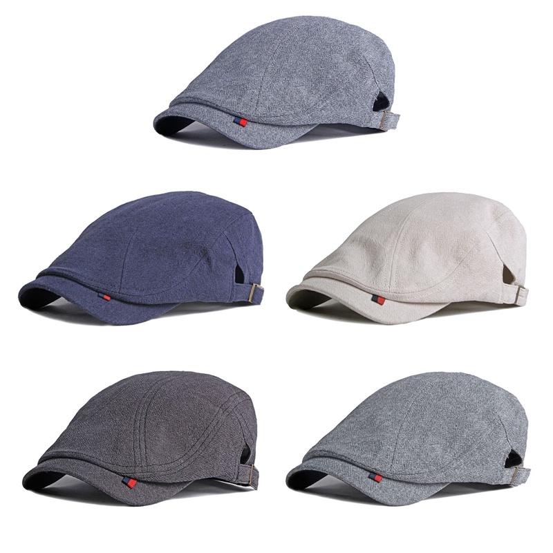 Fancy Mũ Beret Che Nắng Phong Cách Cổ Điển Thường Ngày Bốn Mùa Dành Cho Nam Newsboy