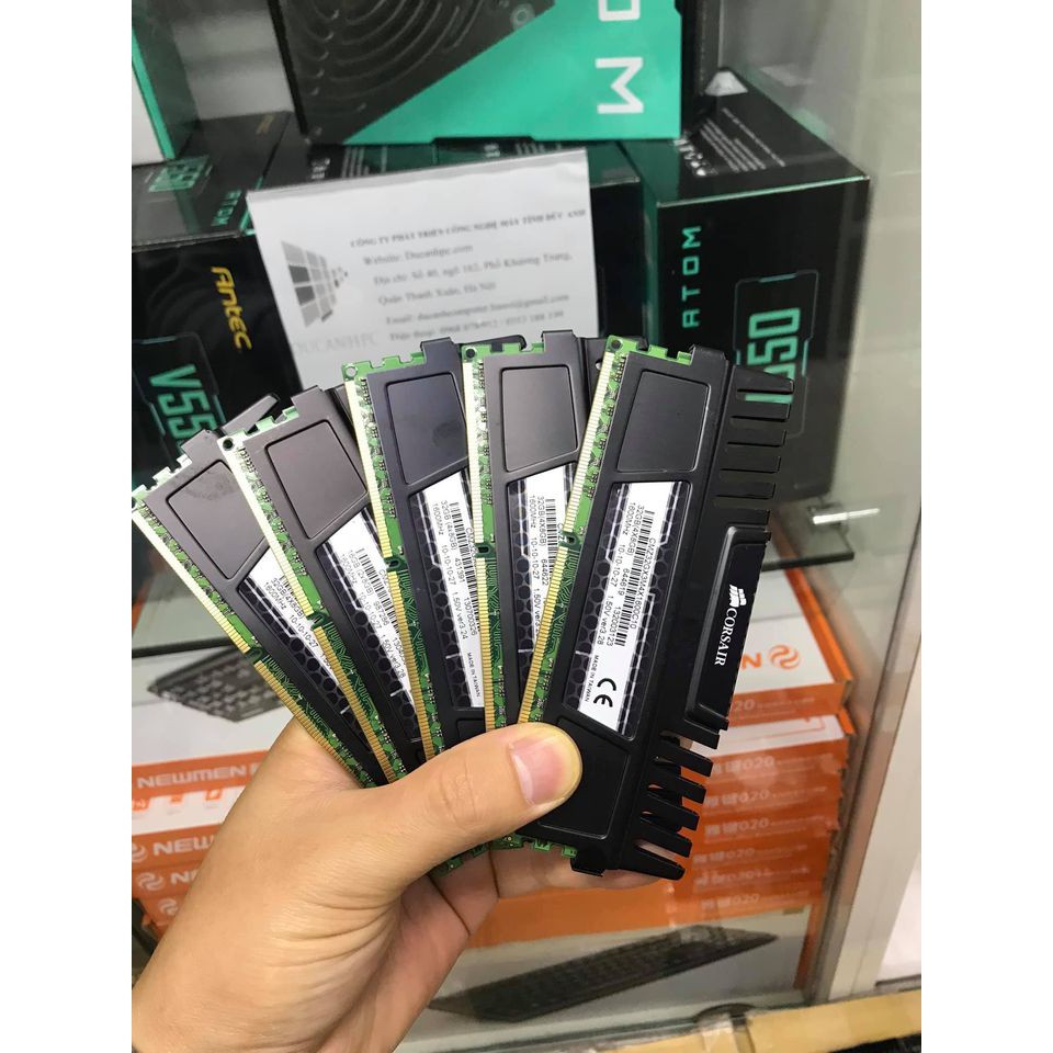 RAM CORSAIR VENGEANCE 8GB  DDR3 BUS 1600MHZ - Bảo hành 3 tháng