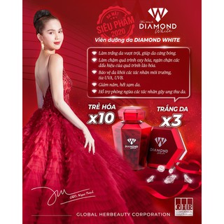 Viên trắng da Ngoc Trinh Diamond white - Beauty Plus mới 2020