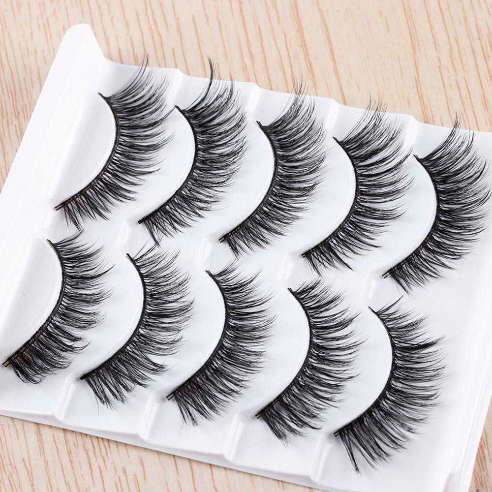 MAXG Set 5 Cặp Lông Mi Giả Nhiều Lớp Có Thể Tái Sử Dụng