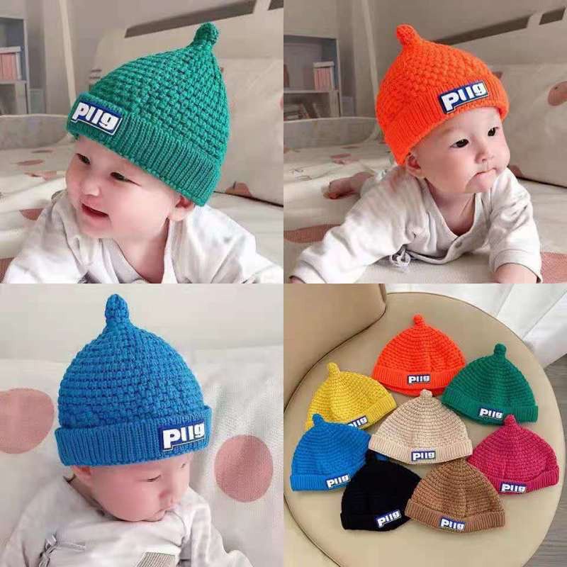 Mũ len cho bé trai, bé gái hiệu BUG hàng xịn giữ ấm cho bé