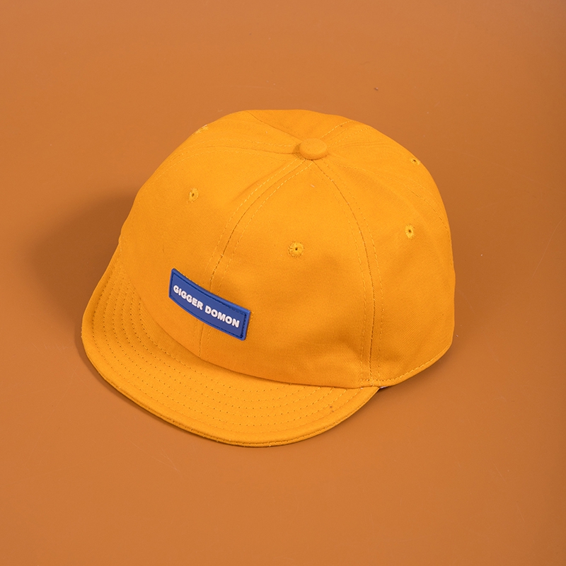 Mũ lưỡi trai bóng chày vành nhỏ thêu chữ phong cách hip hop Nhật Bản thời trang thường ngày xuân hè dễ phối đồ