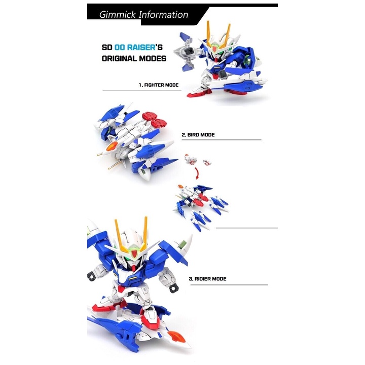 Mô hình lắp ráp SD BB322 OO-RAISER Bandai