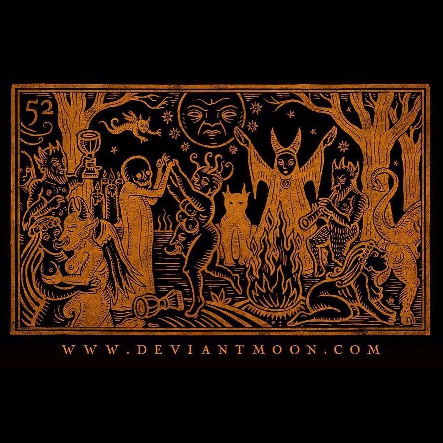 Bài Oracle of Black Enchantment Samhain Edition