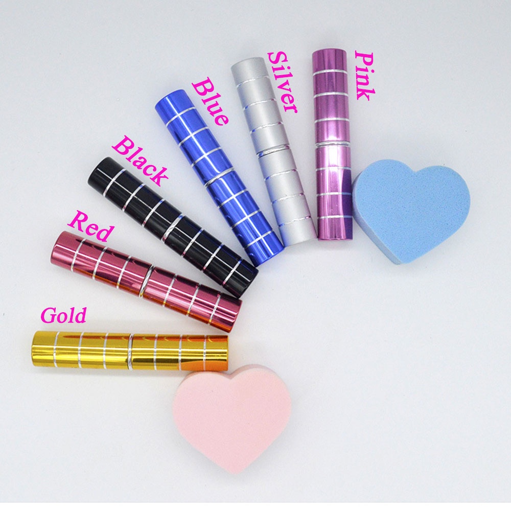 [Hàng mới về] Cọ Đánh Phấn Má Hồng Bằng Kim Loại Nhiều Màu Sắc Tuỳ Chọn Có Thể Thu Gọn Dành Cho Nữ