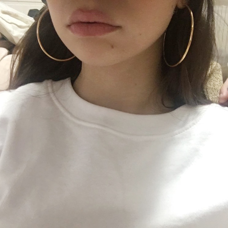 Đôi Bông Tai Khoen Tròn Thời Trang Cho Nữ