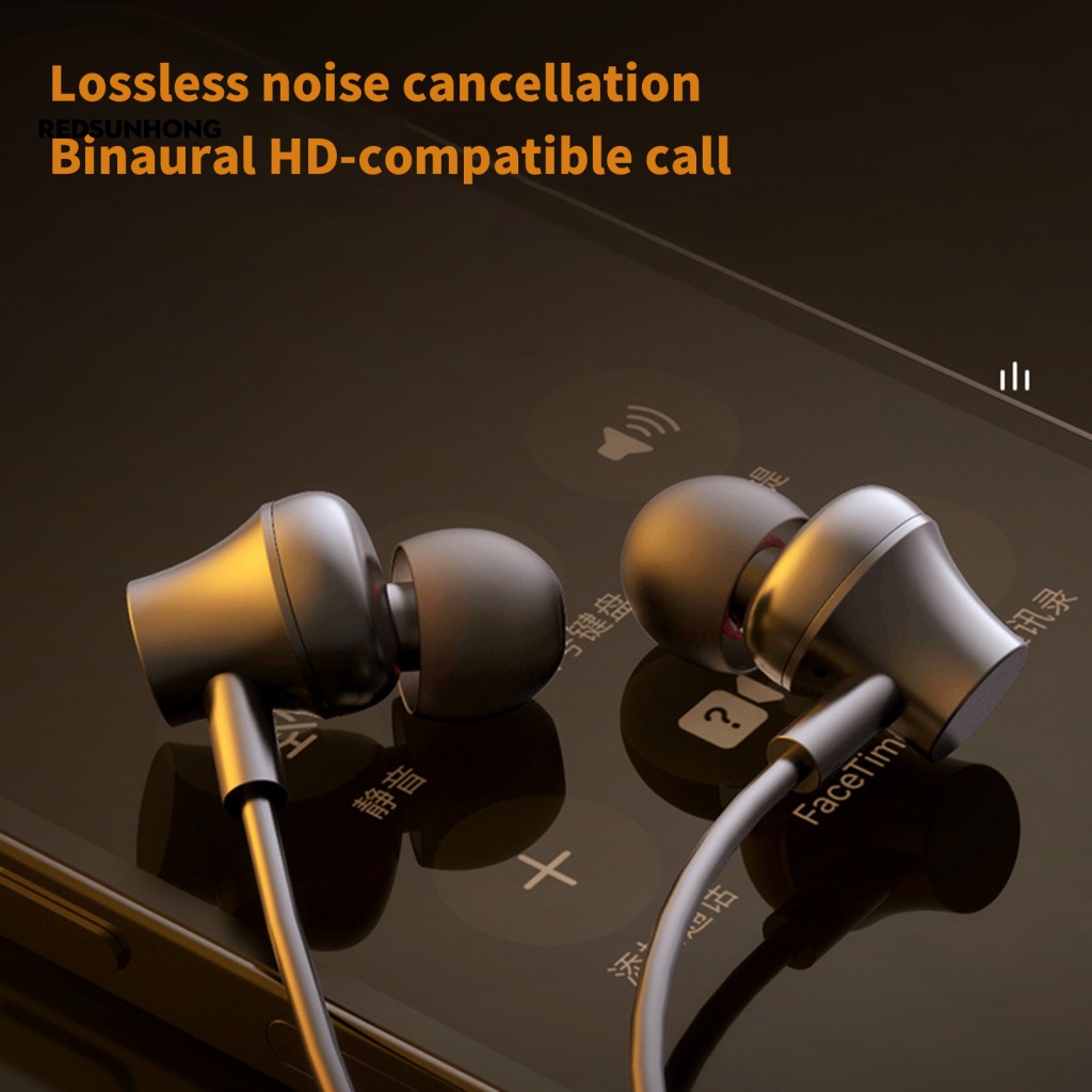 [RSH.z] Wired Headset YS6 HiFi Sound In-ear Gaming Earphone Wire Control