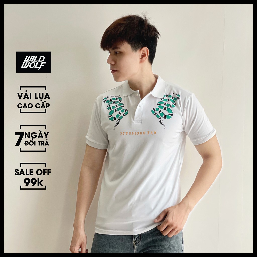 Xả kho giá xưởng - Áo thun nam áo thun đôi cotton cao cấp hot trend Wild Wolf - THUN120 | BigBuy360 - bigbuy360.vn