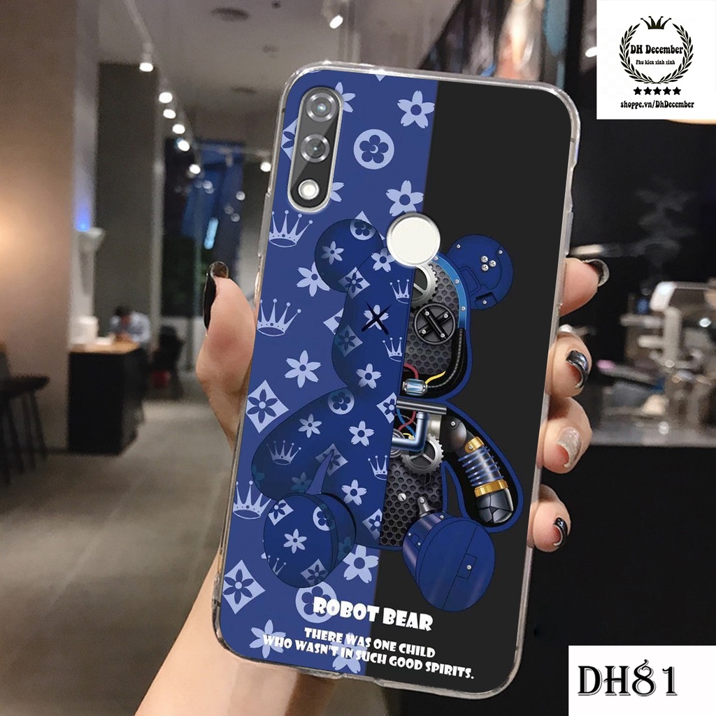 Ốp lưng Vsmart STAR 4 in hình 3D lucky, gấu Beer xinh xắn - KHÔNG NÊN BỎ LỠ