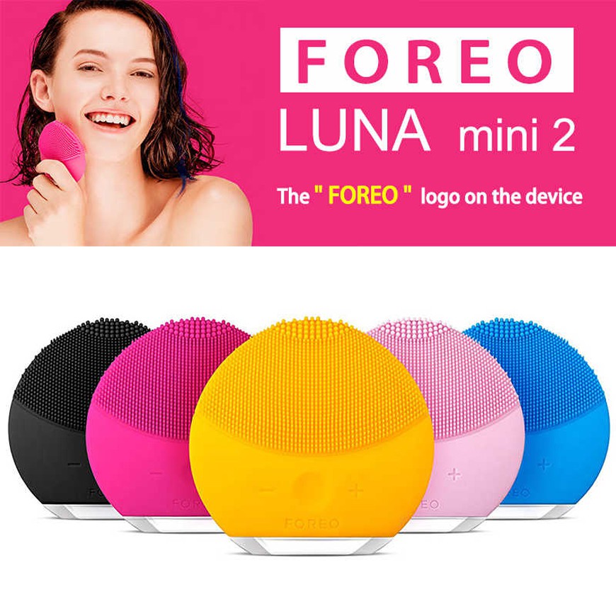 (Top 6+) Review Máy rửa mặt nào tốt nhat hiện nay - Foreo Luna Mini 2 và massage, làm sạch công nghệ T-Sonic với t