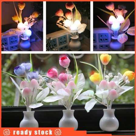 Đèn ngủ cảm ứng hoa Tulip đổi màu (thanh lý hàng tồn) | BigBuy360 - bigbuy360.vn