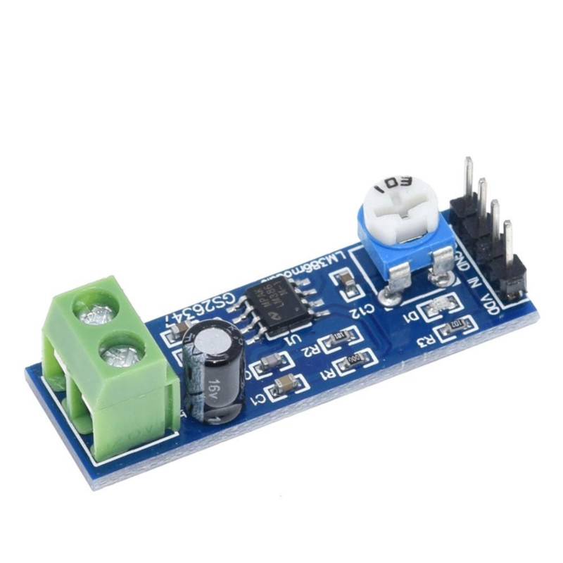 Set 5 mô đun khuếch đại âm thanh LM386 200 lần 5V-12V chuyên dụng