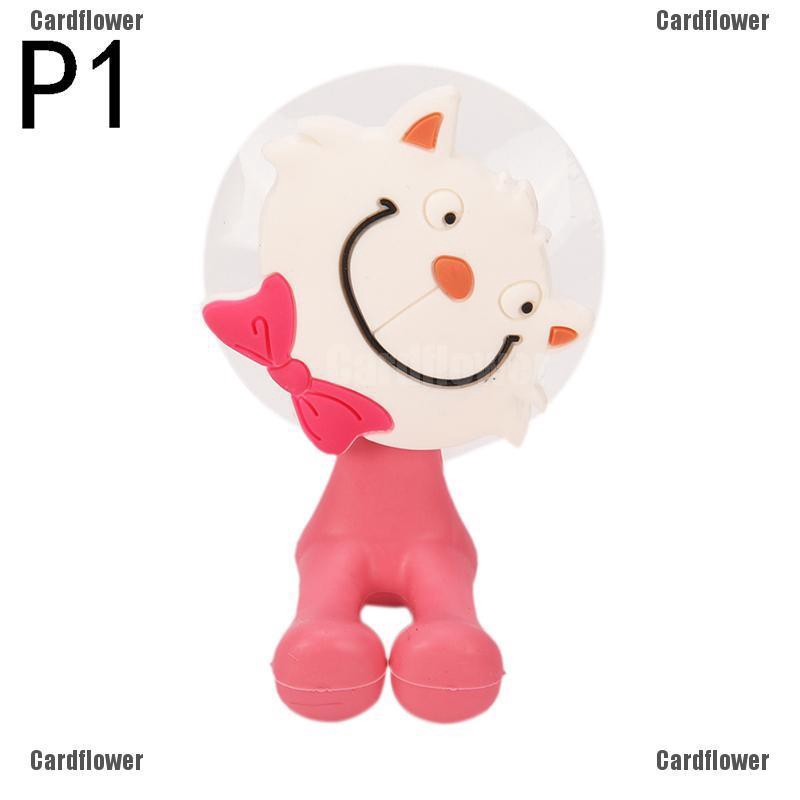 Giá Để Bàn Chải Đánh Răng Hít Tường Hình Hoạt Hình